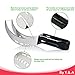 Y.&.A Watermelon Slicer With Cutter Tongs, Made of Premium Stainless Steel, Can Cut Through Any Large Fruit You'd Like, Serve Fruit Easier With Its Ergonomic Design, Comfortable Use, As Seen On TV