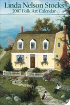 Linda Nelson Stocks Folk Art: 2007 Pocket Purse Calendar