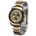 Haas & Cie Herrenuhr LOGAN Chrono Gold Bicolor MFH398CGA