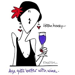Age Gets Better with Wine - Color Nightshirt in a Bag