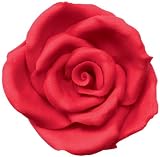 Large Icing Rose 6/Pkg-7150RedIMAGE
