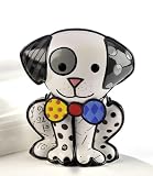 Romero Britto Dalmatian Dog Ceramic Sculpture Gift Ltd Sculpture Figurine Art !!