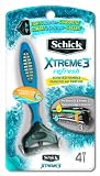Schick Xtreme3 FitStyle Refresh Scented Handle Disposable Razor, 4-Count (Pack of 2) (Packaging May Vary)
