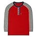 Levi's Boys' Big Tilden Long Sleeve Henley Top