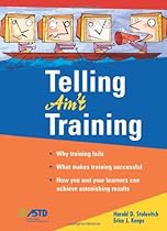 Telling Ain't Training