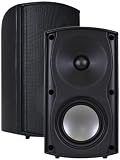 OSD Audio AP490 Visual Performance Outdoor Patio Speaker - Pair (Black)