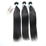Hot Hair 5A Unprocessed Virgin Mongolian Natural Straight Weft Hair Extension, 18inch 20inch 22inch 3pcs/Lot Human Hair Weave Bundles