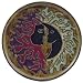 MARA Stoneware 12 COLLECTIBLE ROUND PLATE Celestial SUN MOON FACE Design