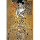 Gustav Klimt (Portrait of Mrs. Edele Bloch-Bauer) Art Poster Print - 24x36