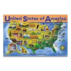 Melissa & Doug USA Map
