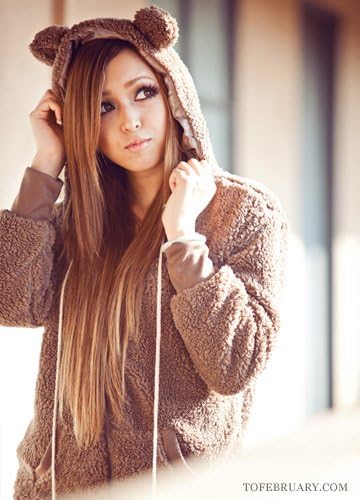 Bear Ear Jacket in Brown