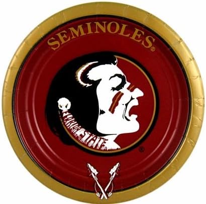 Florida State Seminoles Dessert Napkins & Plates Party Kit for 8