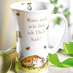 Becher "Rate mal, wie lieb ich Dich hab"
