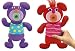 The Sing-A-Ma-Jigs Bundle 2 Pack, Purple & Red