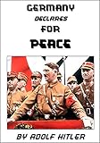 Germany declares for peace