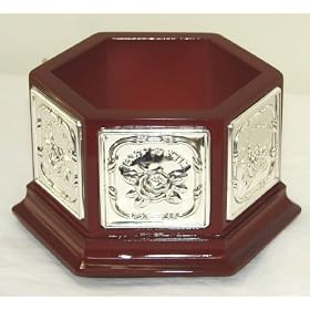 Jewish Blessing Wine Bottle Coaster by