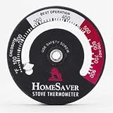 Stove Thermometer By Homesaver for Fireplace