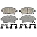 Wagner Brake ThermoQuiet QC990 Ceramic Disc Brake Pad Set