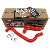 03 04 05 Dodge Neon SRT-4 HPS Silicone Radiator Hose Kit Red by HPS