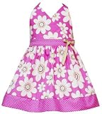 New Hot Pink Dotted Daisy Sun Dress ~ Sz 6M Remaining