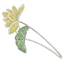 18k Gold 2.13ct TDW Diamond Multi-Gem Brooch