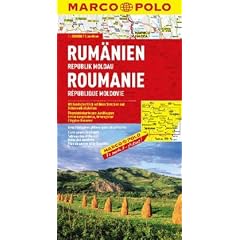 MARCO POLO L�nderkarte Rum�nien, Republik Moldau 1:800.000: Mit landschaftlich sch�nen Strecken und Sehensw�rdigkeiten