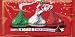 Hershey's Milk Chocolate Kisses (Red, Green & Silver), 8.5-Ounce Bags (Pack of 4)
