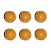6 Porcupine Massage Balls Approx. 3" Diameter Yellow