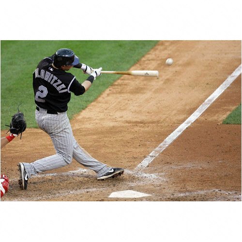 Buy Troy Tulowitzki Colorado Rockies - NLDS Double - Autographed 16x20 Photograph by Steiner