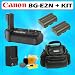Canon BG-E2N Battery Grip for the Canon 40D - 30D - 20D w/ Accessory Kit