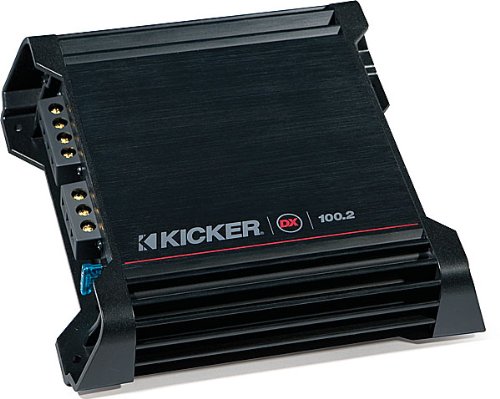 Kicker 08DX100.2 2-channel car amplifier -- 25 watts RMS x 2 Kicker 08DX100.2 2-channel car amplifier -- 25 watts RMS x 2