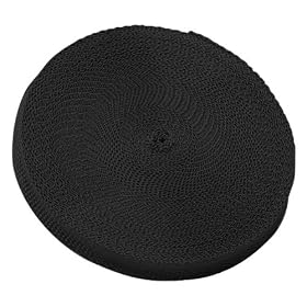 Heatshield Exhaust Wrap - Standard Black, 1" x 25'