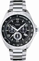 SWISS MILITARY (スイスミリタリー) 腕時計 GEM ML/249 ブラック メンズ 44mm