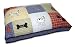 Petmate Quilted Applique Dog Bed, Classic Dog Motif, 27-Inch by 36-Inch
