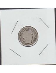 Coins: 1913 Barber or Liberty Head (1892-1916) Dime Choice Fine