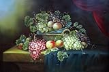 IMAGE OF Still Life Painting of Fruits Oil Painting 24 x 36 inches
