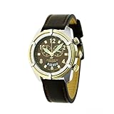 Android Men's AD466BGBN Naval Two Chronograph Ion-Plating Gold Bezel Brown Watch