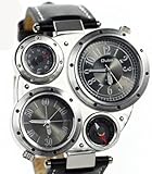 oulm 腕時計　各3色 (ブラック)