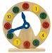 UHR LERNSPIEL KINDERUHR LERNUHR HOLZUHR HOLZ STANDUHR