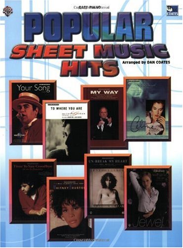 Popular Sheet Music Hits: Easy Piano