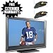 Sony Bravia W-Series KDL-46W3000 46'' 120Hz MotionFlow 1080p LCD HDTV With A 2-Year Extended Warranty Service Plan & High Speed HDMI Cable (2 meters)
