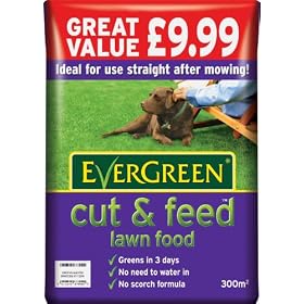EverGreen Cut & Feed 300 sq m Lawn Food Bag