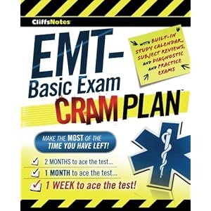 CliffsNotes EMT-Basic Exam Cram Plan