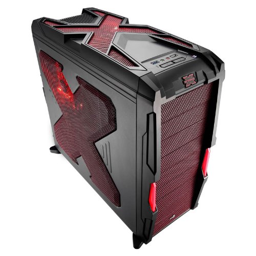 Aerocool Strike-X Advance Devil PC-Geh&auml;use (ATX, 9x 5,25 HDD, 6x 3,5 HDD, USB 3.0) rot Preisvergleich
