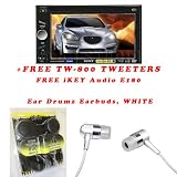 Brand New Sony XAV-62BT DVD/MP3/WMA/AAC Receiver + Brand New **FREE**iKEY Audio E180 Ear Drumz Earbuds, WHITE