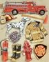 Firefighter Grand Adhesions Embellishments