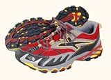 North Face Rucky Chucky Mens Grey / Red Sneakers