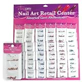 Star Nail Cina Pro Nail Art Retail Center Assorted Gem Rhinestones