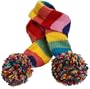San Diego Hat Girls 2-6x Rainbow Scarf,Rainbow,5-7 years