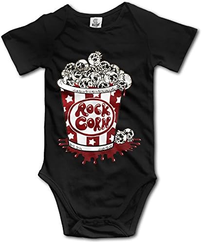 Rock Corn Skull Baby Onesies